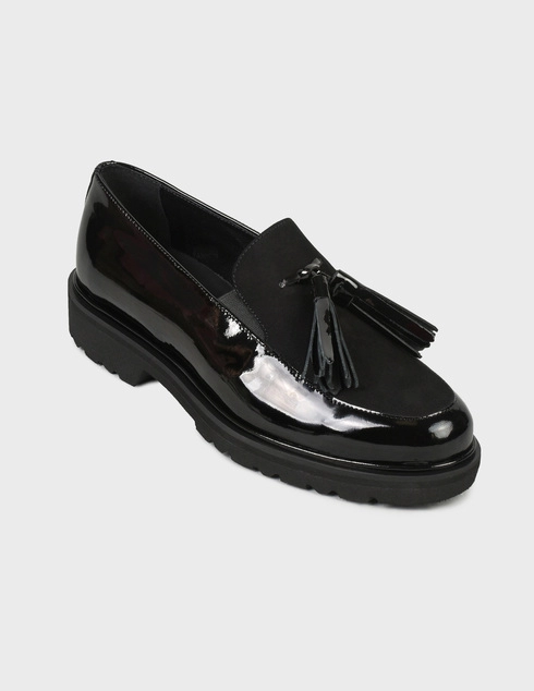 женские черные Лоферы Pertini 212W14000D6 - фото-2