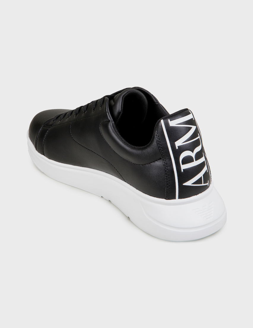 мужские черные Кеды Emporio Armani X4X312XM490-K001 - фото-2