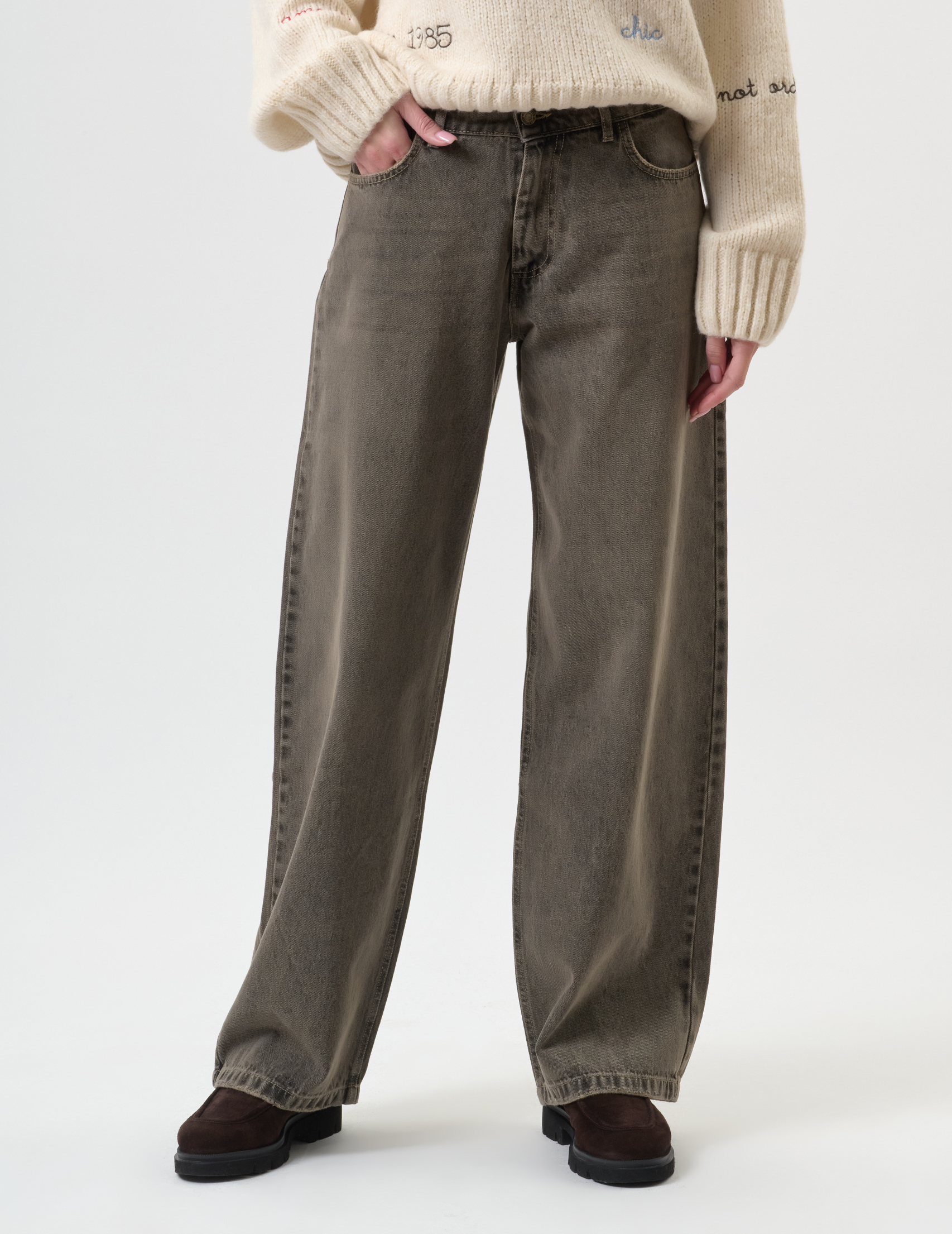 

Джинсы, Серый