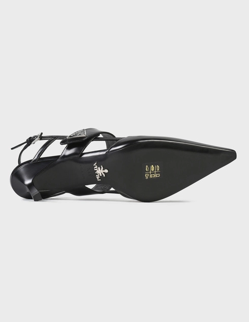 черные Босоножки Prada 9009-black размер - 36.5; 37