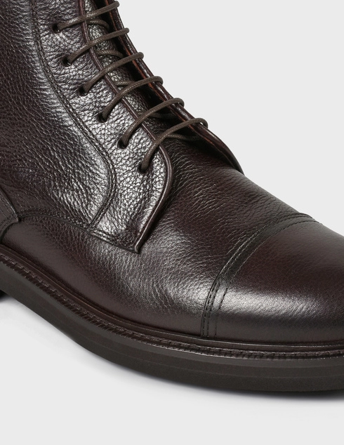 мужские коричневые кожаные Ботинки Henderson Baracco AGR-81521.M.0 - фото-5