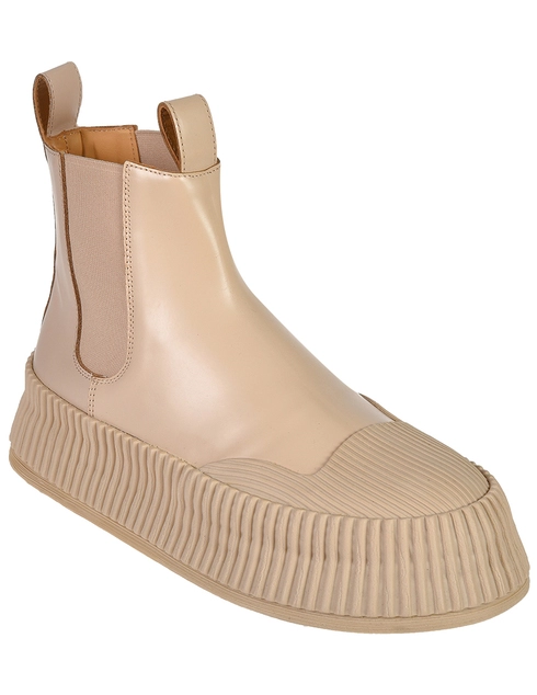 бежевые Ботинки Jil Sander JS33055A385-1920-beige
