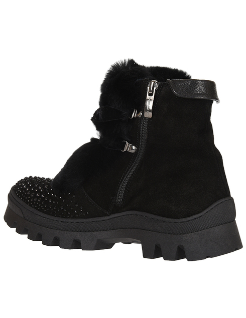 женские черные Ботинки Marzetti 7839-fox-strass_black - фото-2