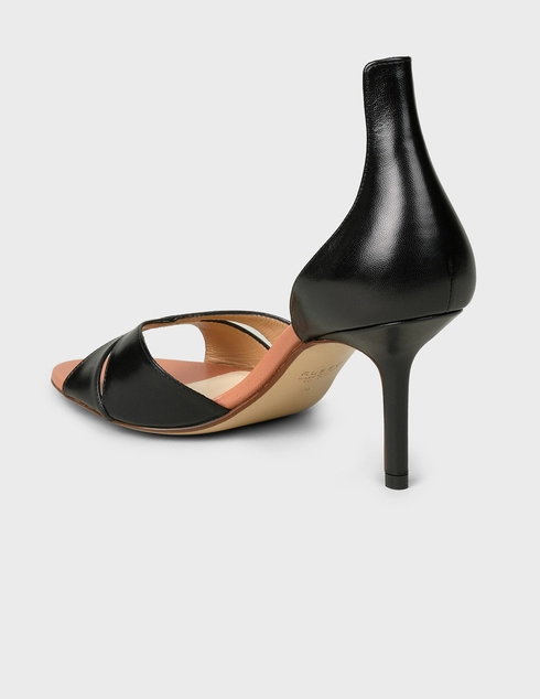 женские черные Босоножки Francesco Russo RIS589№200-black - фото-2