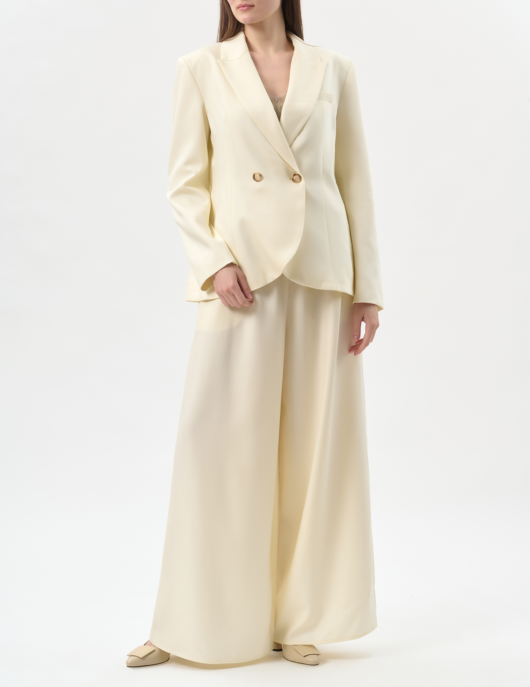 

Костюм, Белый;молочный