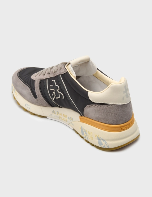 мужские серые Кроссовки Premiata LANDER_7207 - фото-2