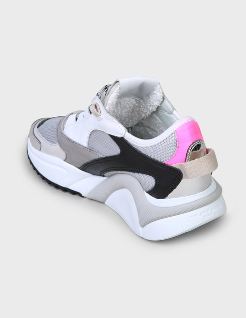 женские серые Кроссовки Philippe Model Ph-M-SS20-A10EEZLDMF03-gray - фото-2