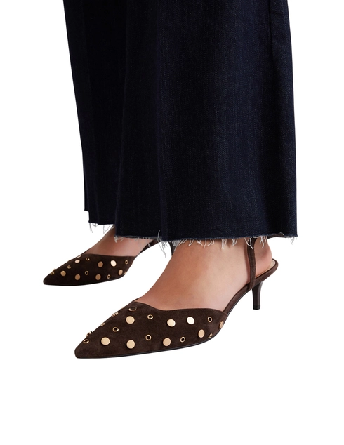 женские коричневые Босоножки Marella 35210466.1 - фото-6