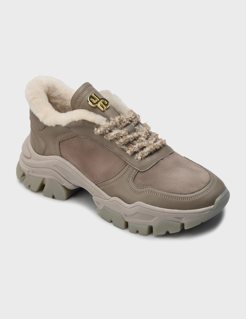 коричневые Кроссовки Helena Soretti LEMON-26-06_brown