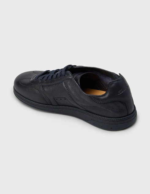 мужские синие Кроссовки Santoni 22072_blue - фото-2