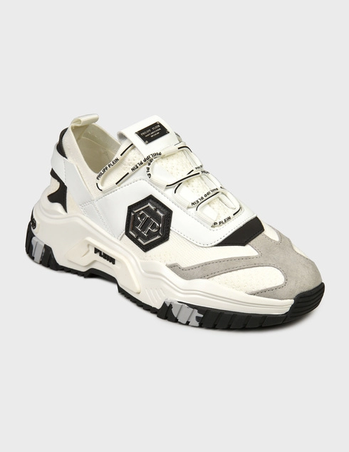 белые Кроссовки Philipp Plein 0096_white