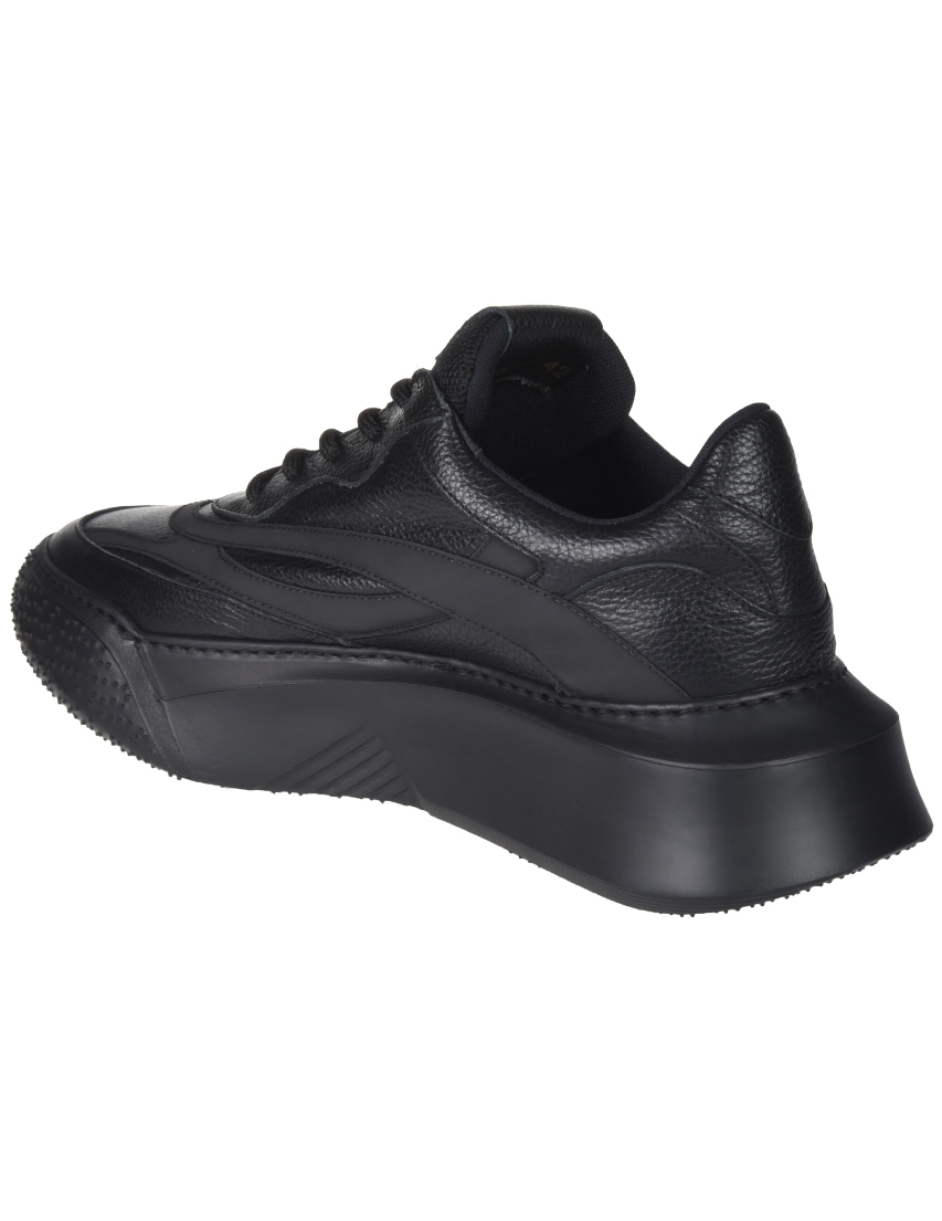 мужские черные Кроссовки Stokton S37U-BOTTALATO_black - фото-2