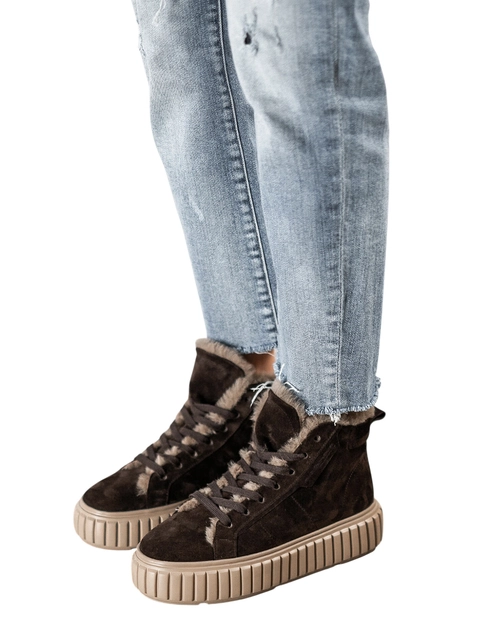 женские коричневые Ботинки Kennel & Schmenger 61.25410.558 - фото-6