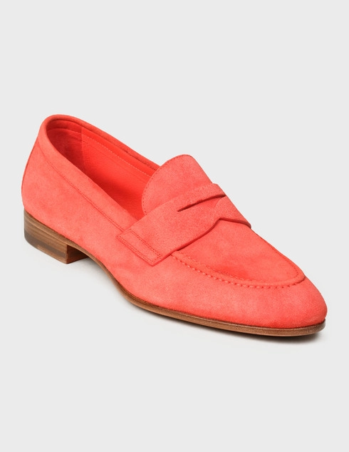 коралловые Лоферы Santoni WUSM57616BI3SLCPR37-coral