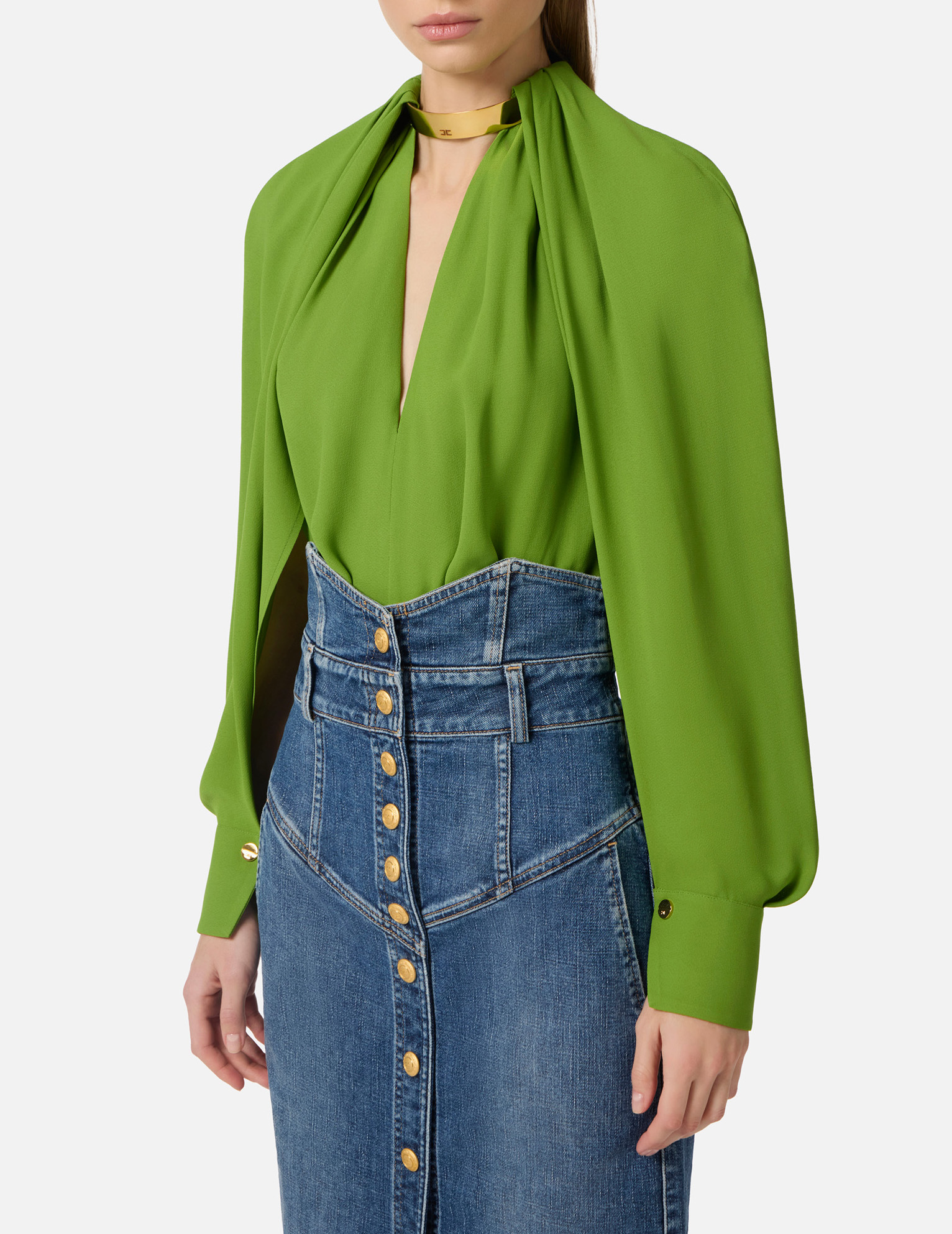 

Блуза, Зеленый