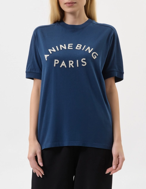 ANINE BING A-08-11527-BEL26-WASHED-NAVY_blue фото-1