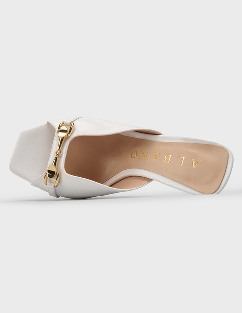 белые женские Шлепанцы Albano 5632-NL_white 12006 грн