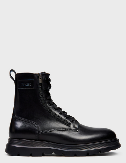 мужские черные кожаные Ботинки Fabi AGR-FU0921B-900 - фото-5