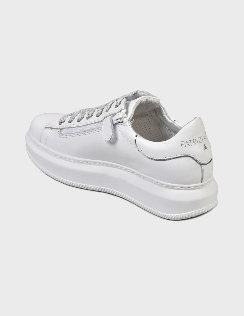 женские белые Кеды Patrizia Pepe 4730-white - фото-2