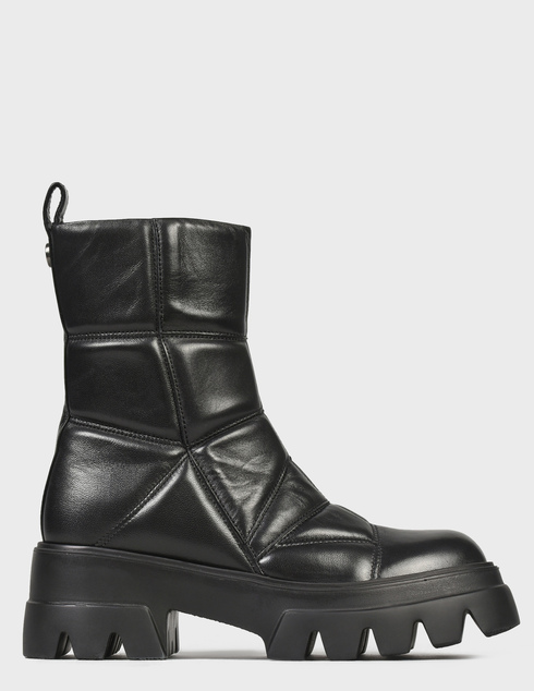 женские черные Ботинки H'estia Venezia 9901-black - фото-6
