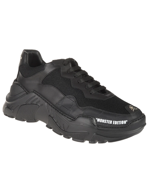 черные Кроссовки Philipp Plein 1918_black