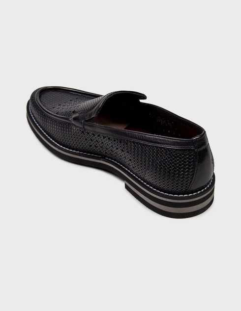 мужские черные Туфли Giampiero Nicola 38301_black - фото-2
