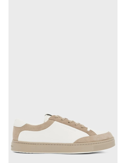 мужские бежевые Кеды Emporio Armani EMPORIO_ARMANI_11353 - фото-6