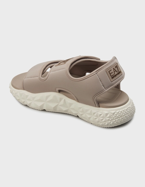 женские бежевые Сандалии Ea7 Emporio Armani 004-145_beige - фото-2