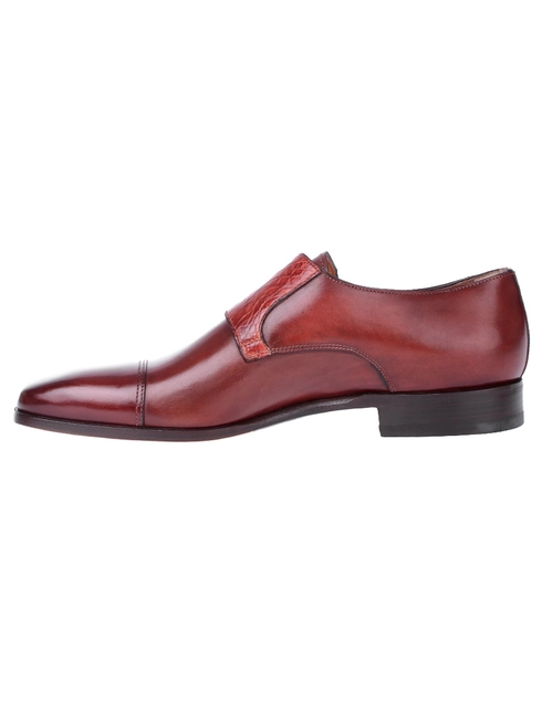 мужские бордовые Монки Santoni MCBO1005 - фото-2
