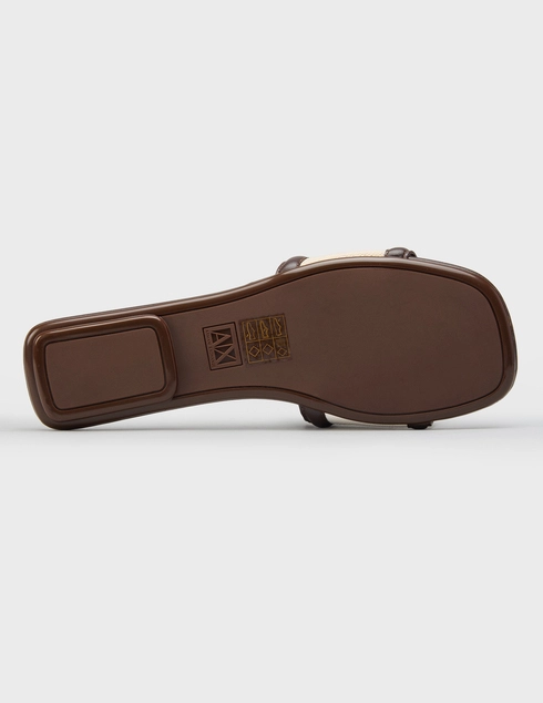 коричневые Шлепанцы Armani Exchange XW002568-AF22752-MZ766-_brown размер - 39; 40; 40.5