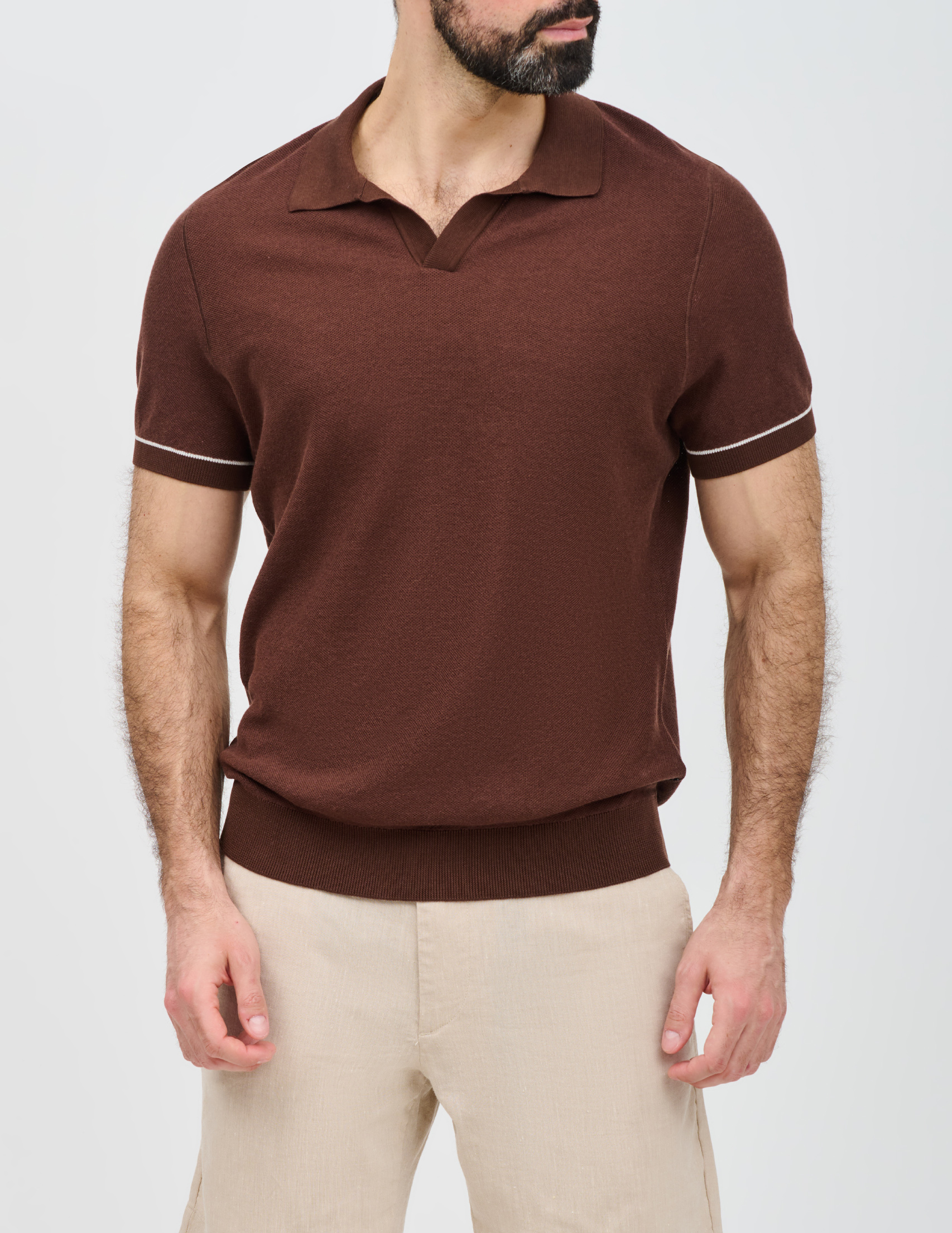 

Поло, Коричневый