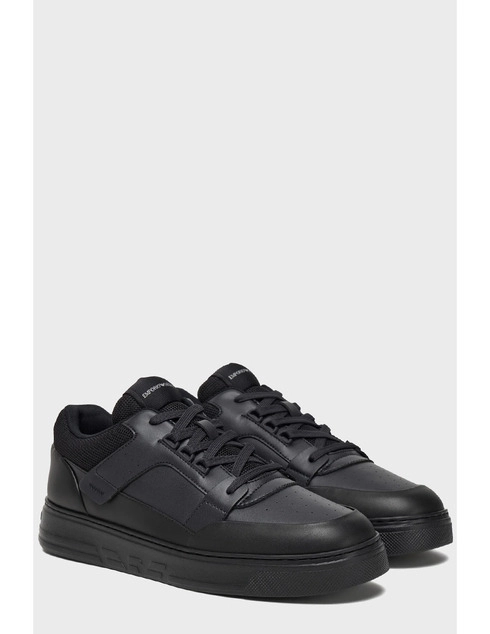 черные Кеды Emporio Armani EMPORIO_ARMANI_11101