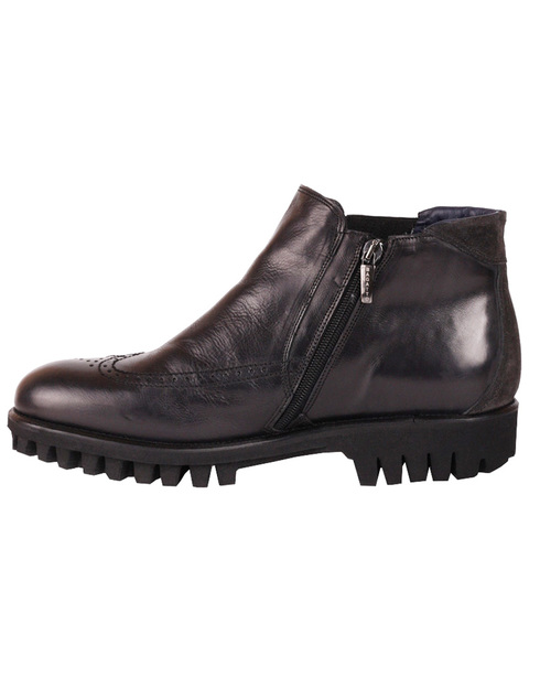 мужские черные Ботинки Bagatto 2482-black - фото-2