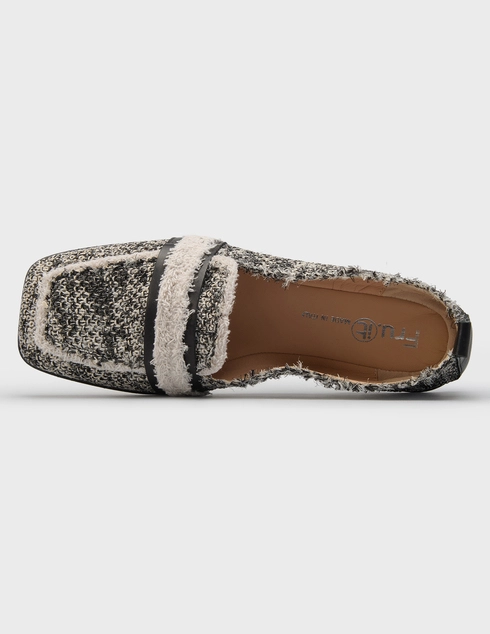 черные женские Лоферы Fru.It 8650_blackwhite 12289 грн