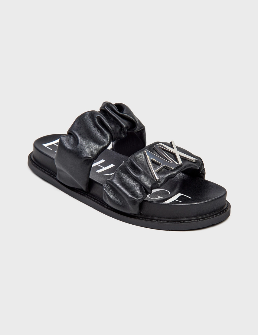Шльопанці Armani Exchange XDP040-XV705-N763_black_192895 (Чорний