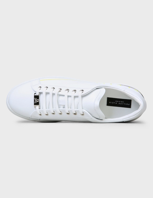 белые мужские Кеды Philipp Plein 2731-white 18194 грн