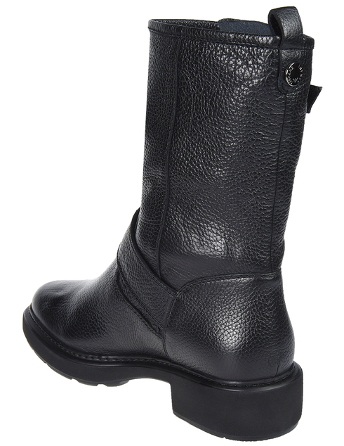 женские черные Ботинки Emporio Armani AGR-144-black - фото-2