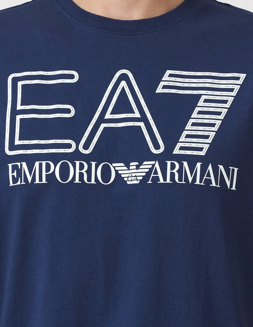 Футболка Ea7 Emporio Armani 6RPT03-PJFFZ-1554_blue_180065 (Темно