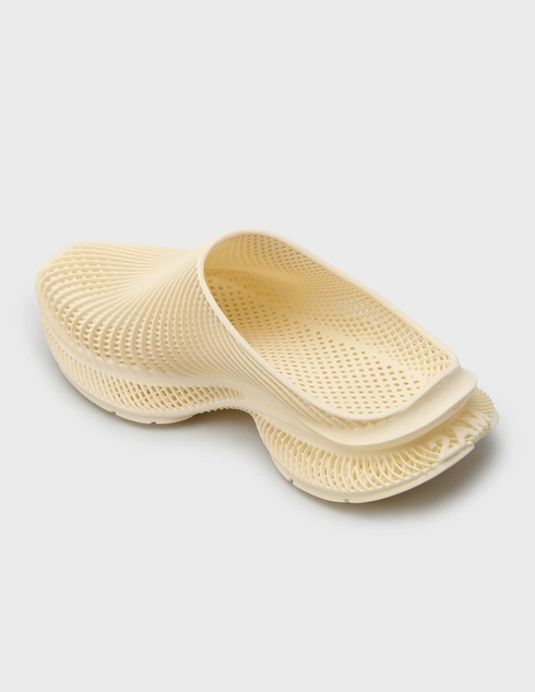 женские бежевые Шлепанцы 2AM 108C-crema_beige - фото-2