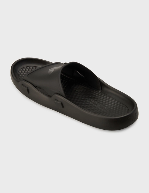 мужские черные Шлепанцы Emporio Armani XVPS15-XD444-Q781_black - фото-2