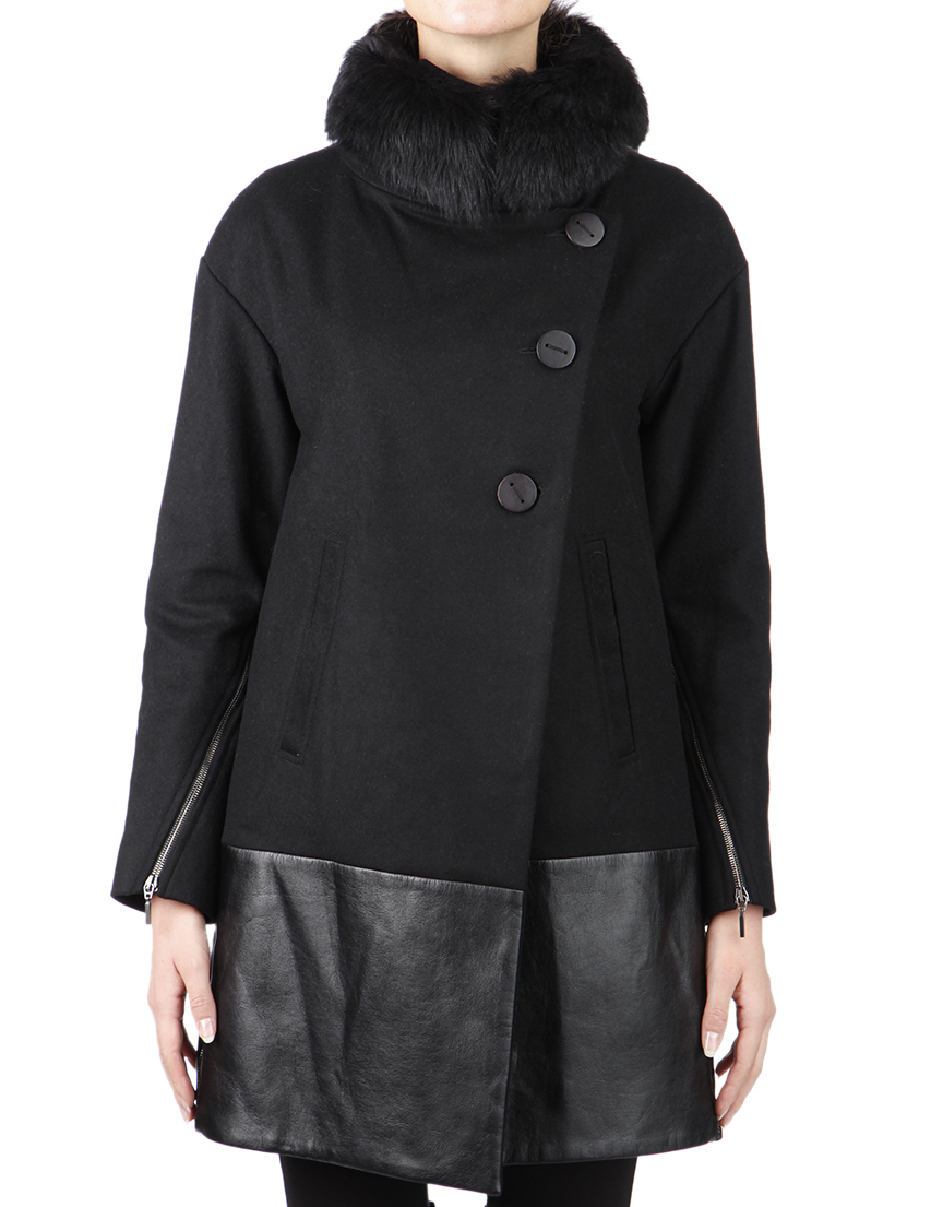 

Пальто, Черный