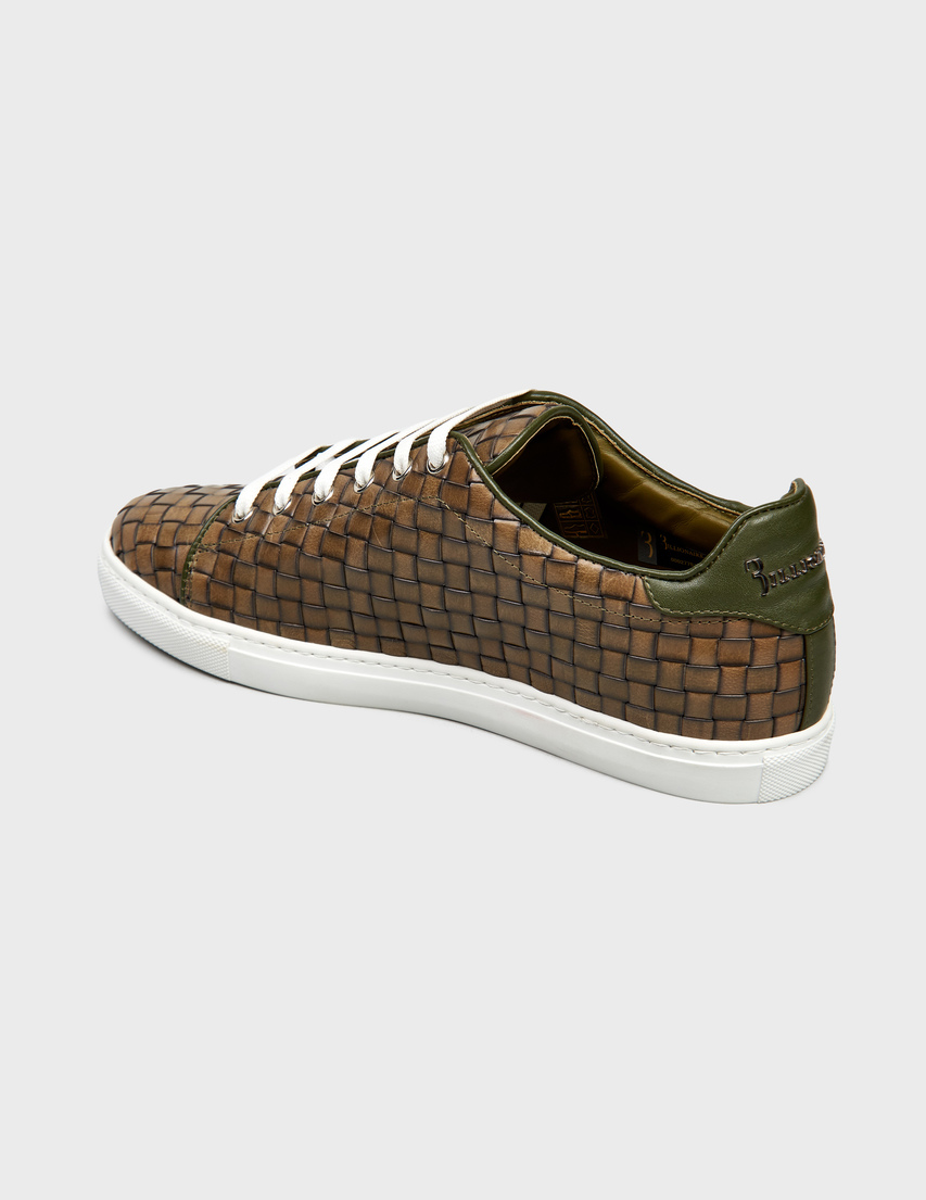мужские зеленые Кеды Billionaire 27751-petrol_green - фото-2