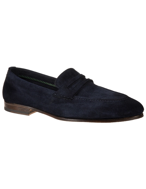 синие Лоферы Fabi 8550_blue