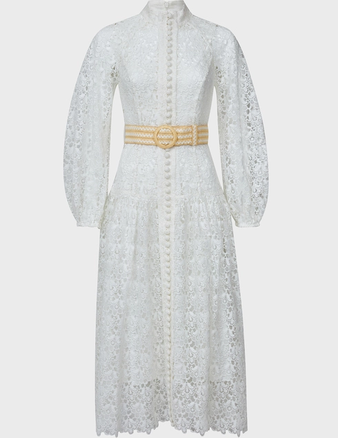 Zimmermann ZIMM-AW20-8324DEMP-midi-ivory-white фото-1