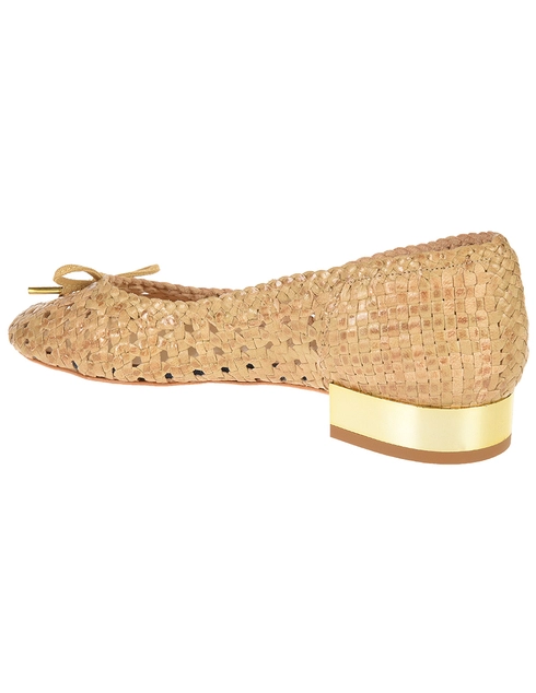 женские бежевые Балетки Trussardi 79S576-05_beige - фото-2