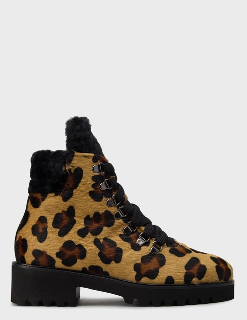 женские принт меховые Ботинки Luca Grossi L614T_print - фото-5