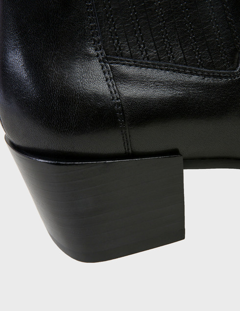 женские черные кожаные Ботильоны Rag & Bone AW20-WFF20FF011AD11-black - фото-5