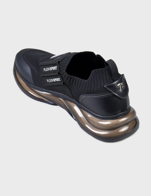 мужские черные Кроссовки Plein Sport 809_black - фото-2