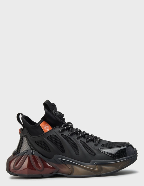 мужские черные  Кроссовки Plein Sport USC0435-011_black - фото-5