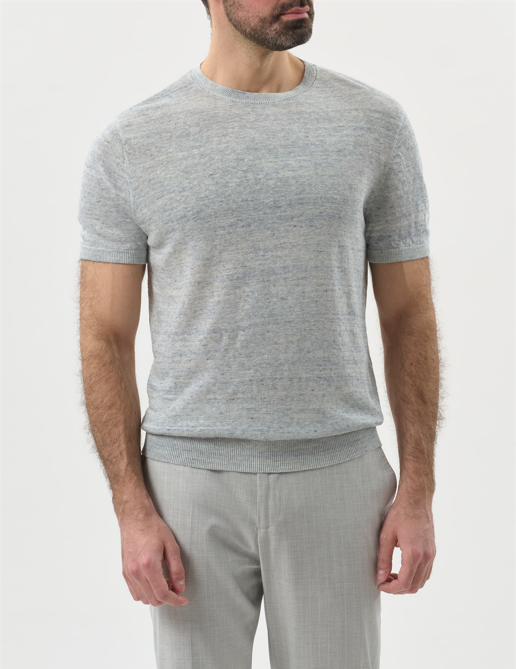 

Футболка, Голубой;серый